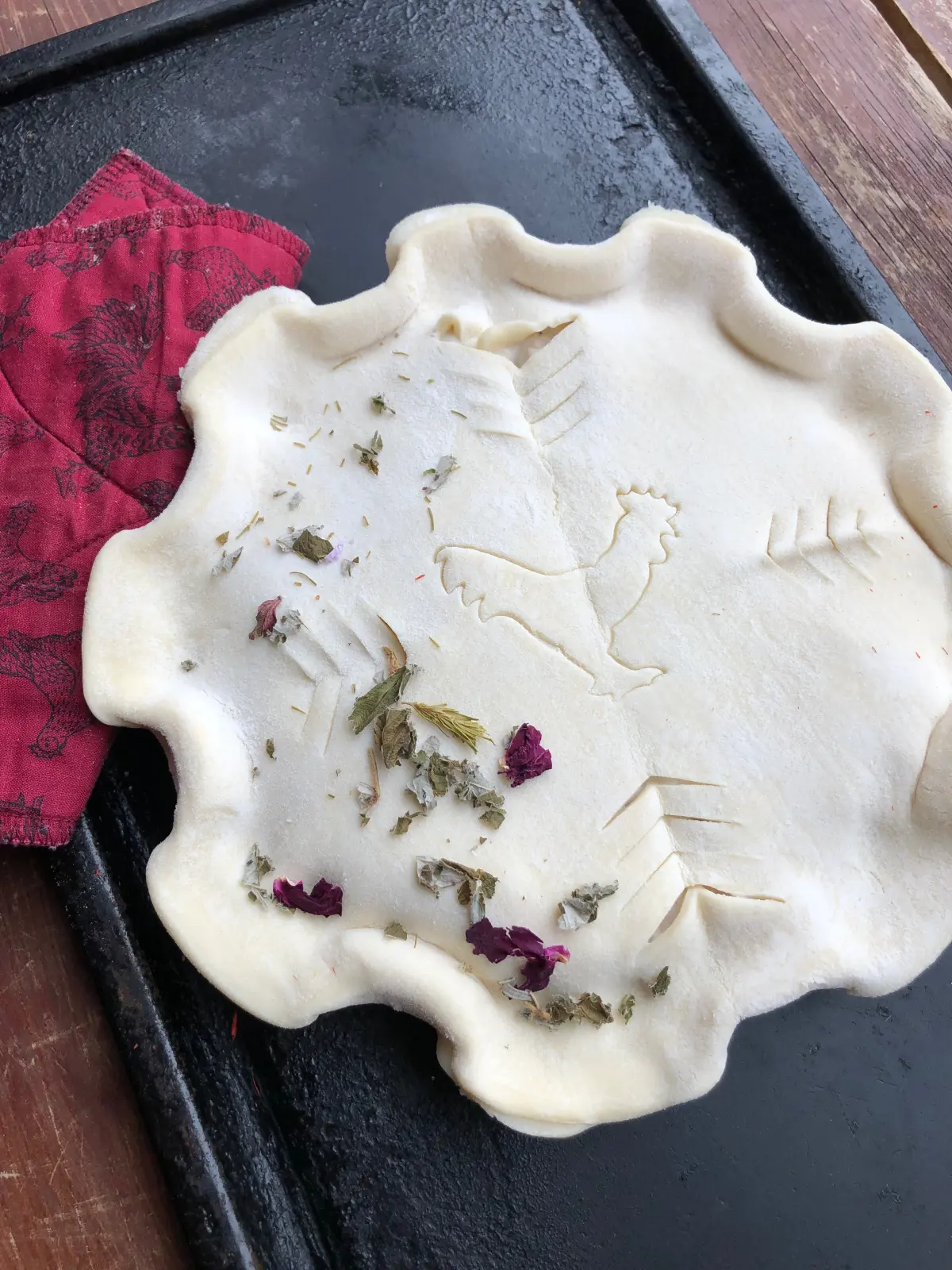 Ferme La Rose des Vents - Chicken pot pie 410g