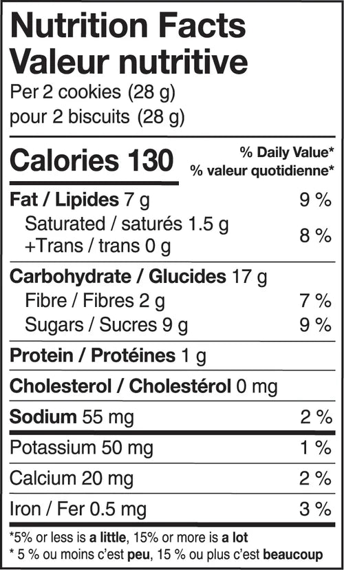 Allergy smart - Biscuit avoine et raisin sec