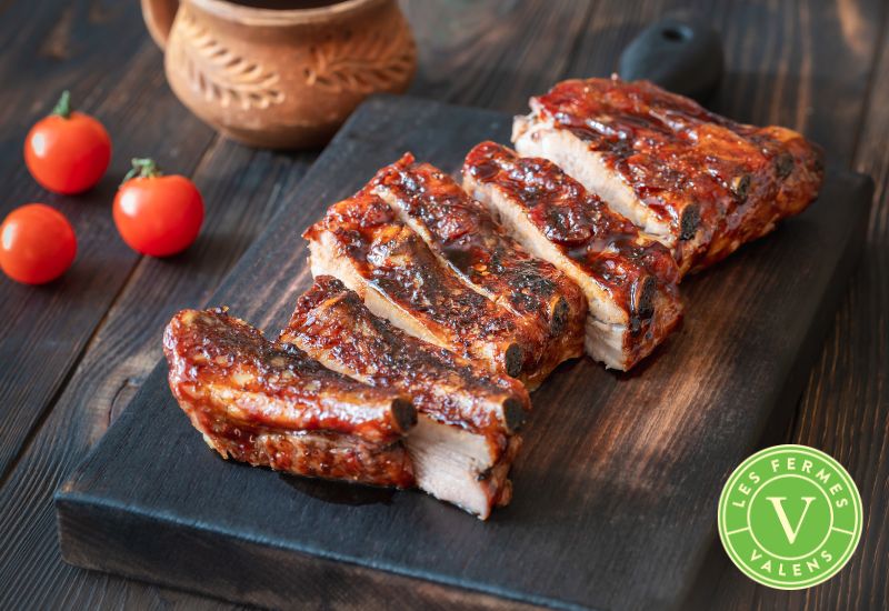 Mini Côtes levées de porc naturel