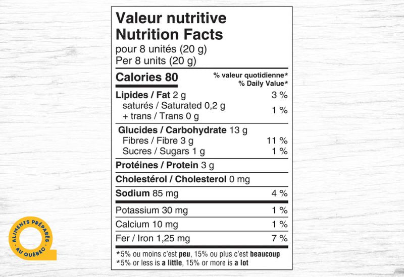 ReBon, Craquelins de céréales Tomate Thym Romarin