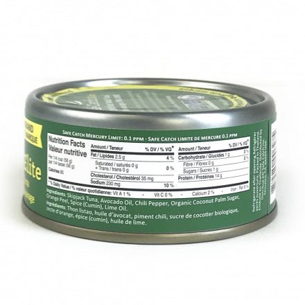 Safe Catch, Wild Tuna Chili Lime