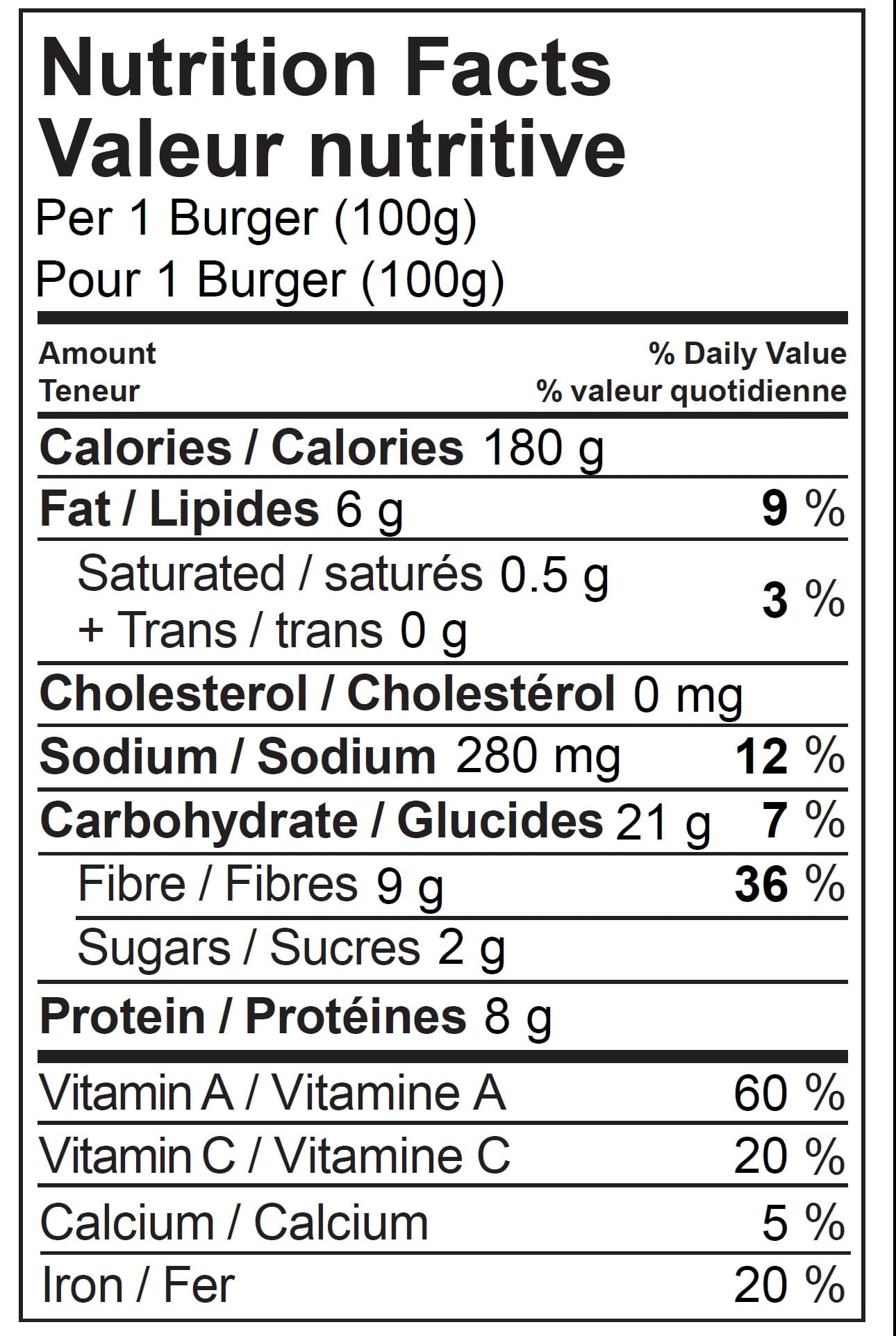 VG Gourmet, vegan sweet potato and black bean burgers