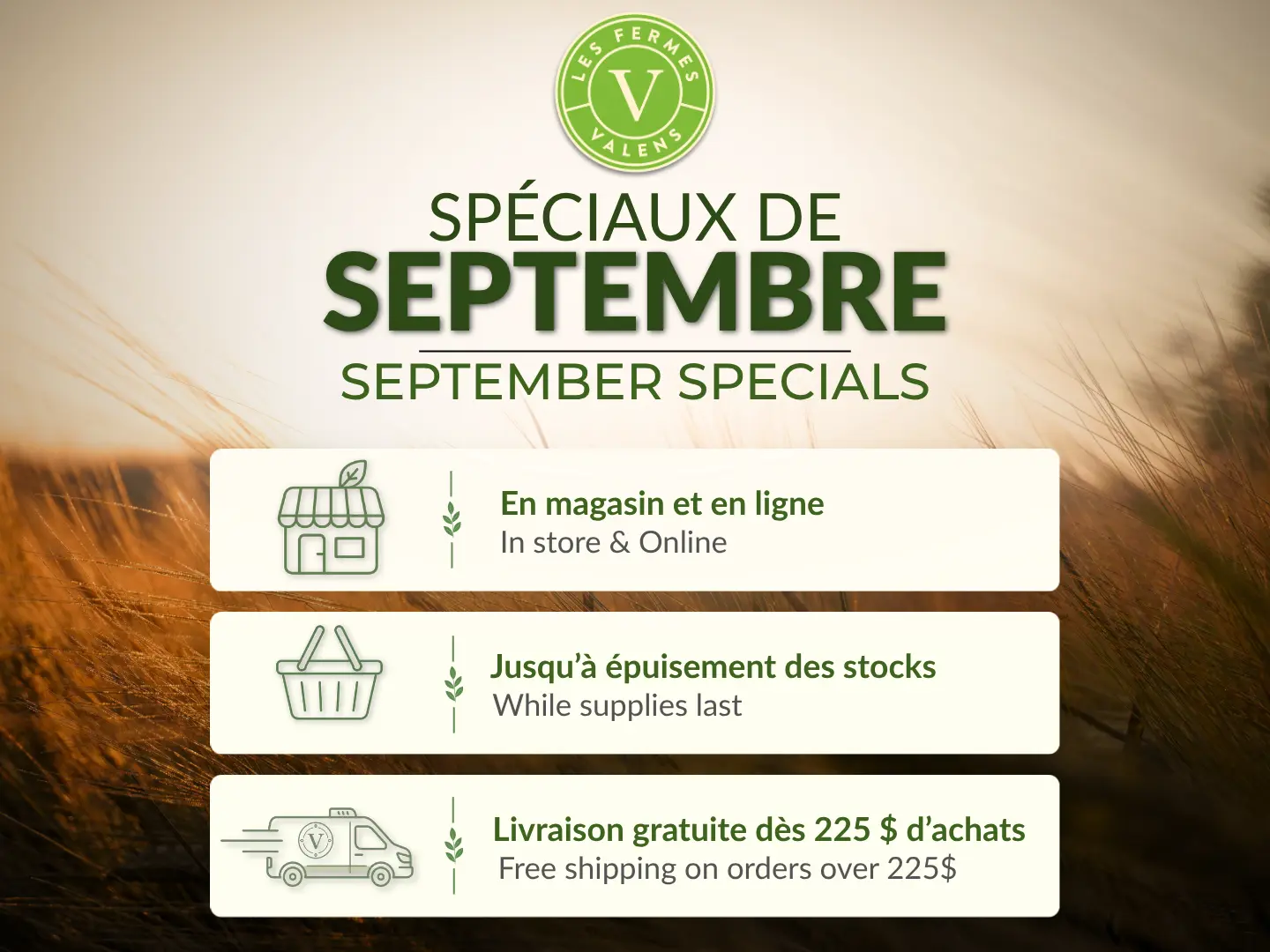Circulaire de Septembre